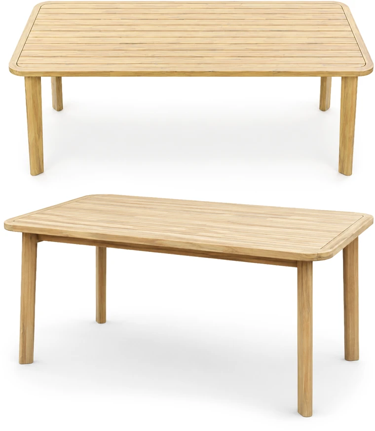 Lauko baldų komplektas Lovina Premium, Acacia / rusvai gelsvas, 6 asm.