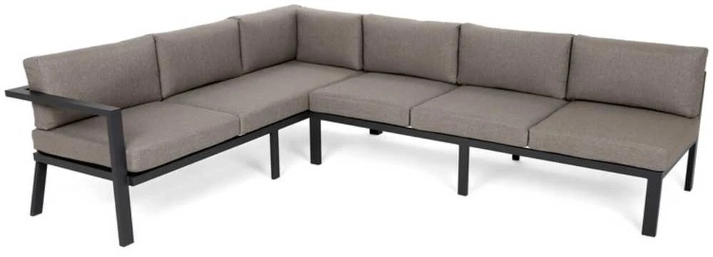 Lauko baldų komplektas Miami, Pilkas / Taupe