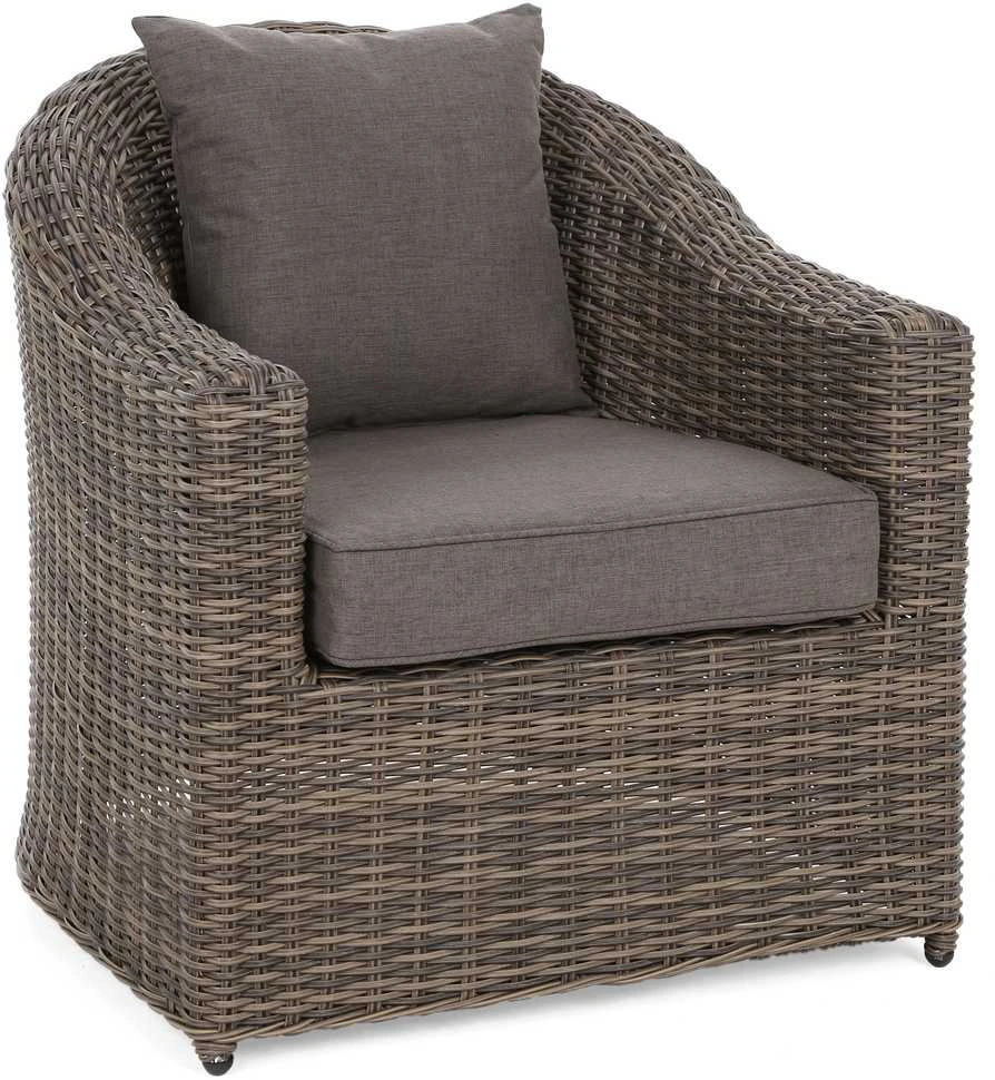 Lauko baldų komplektas Modena, Silk Pilkas / Melange
