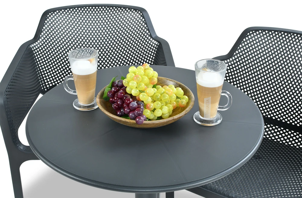 Lauko baldų komplektas NET/SPRITZ 2+1, Antracite