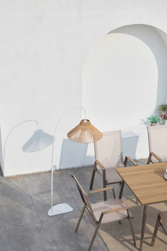 Lauko baldų komplektas NOVA DINING 6+1, Taupe