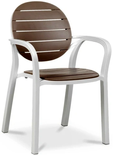 Lauko baldų komplektas PALMA/CUBE 80, 4+1, Bianco Tortora