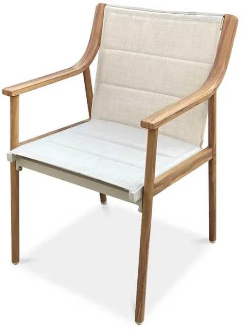 Lauko baldų komplektas PATTAYA DINING Wood Look 8+1