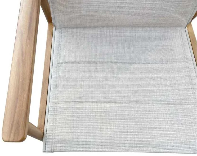 Lauko baldų komplektas PATTAYA DINING Wood Look 8+1