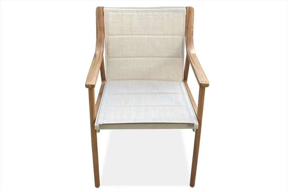 Lauko baldų komplektas PATTAYA DINING Wood Look 8+1