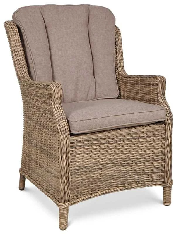Lauko baldų komplektas RAVENA 6+1, Brown