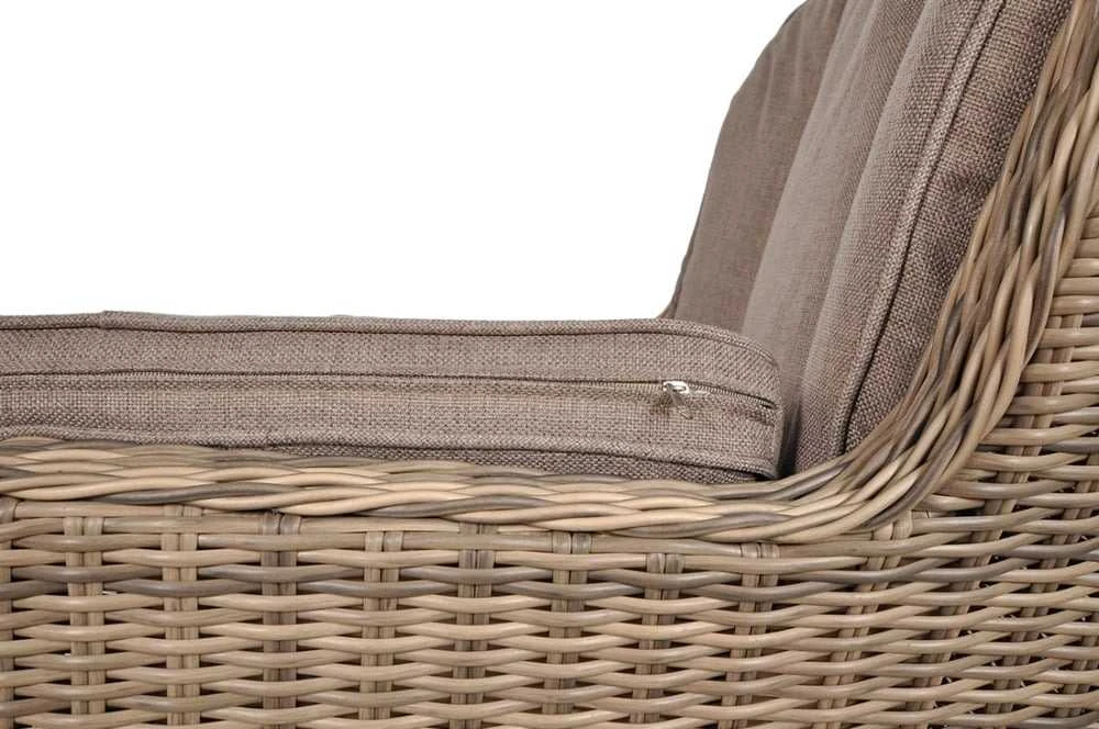Lauko baldų komplektas RAVENA 6+1, Brown