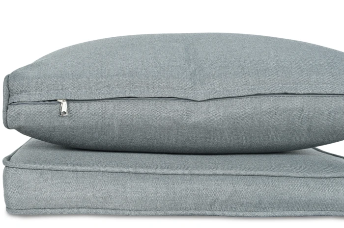Lauko baldų komplektas SALO + su pufais, Stone Pilkas