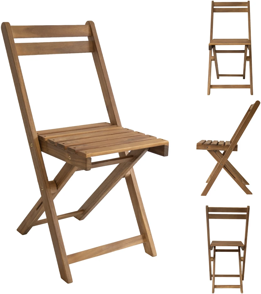 Lauko baldų komplektas Samila Premium, Acacia, 2 asm.