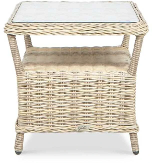 Lauko baldų komplektas SIENNA DUO PREMIUM, rusvai gelsvas