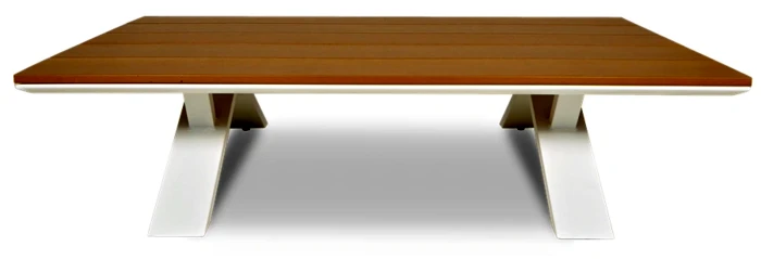 Lauko baldų komplektas SORRENTO WOOD, Baltas