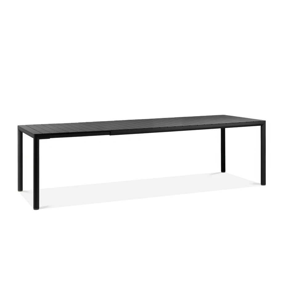 Lauko baldų komplektas TIBERINA BISTROT/TEVERE 6+1, stalas 147-211 cm, Anthracite