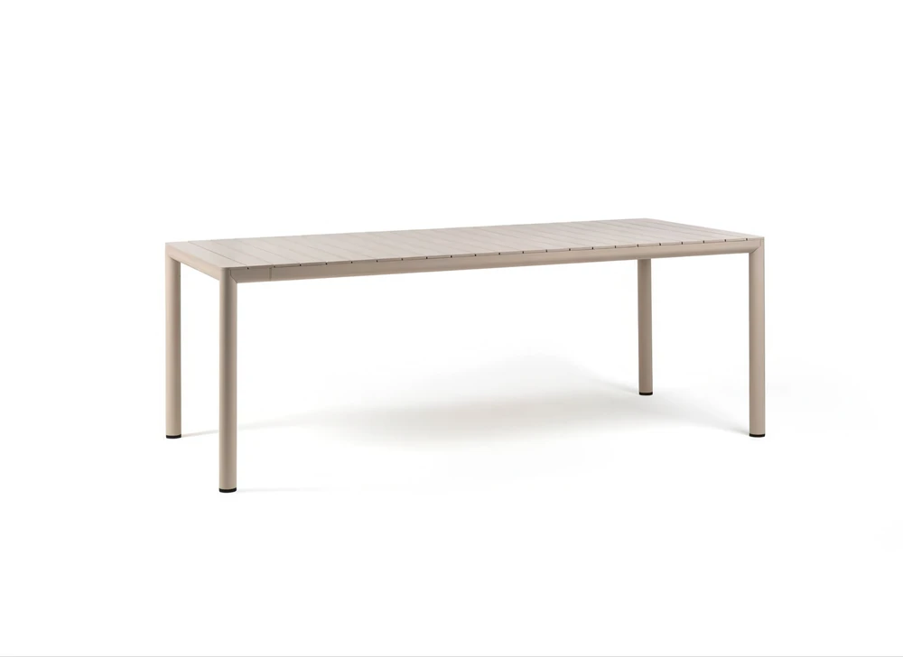 Lauko baldų komplektas TIBERINA BISTROT/TEVERE 6+1, stalas 147-211 cm, Corda