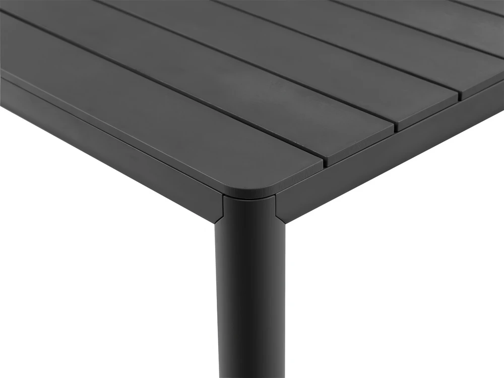 Lauko baldų komplektas TIBERINA BISTROT/TEVERE 6+1, stalas 147-211 cm, Anthracite