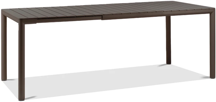 Lauko baldų komplektas TIBERINA BISTROT/TEVERE 6+1, stalas 147-211 cm, Terra