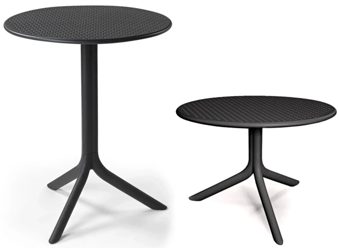 Lauko baldų komplektas TRILL/STEP 2+1, Antracite
