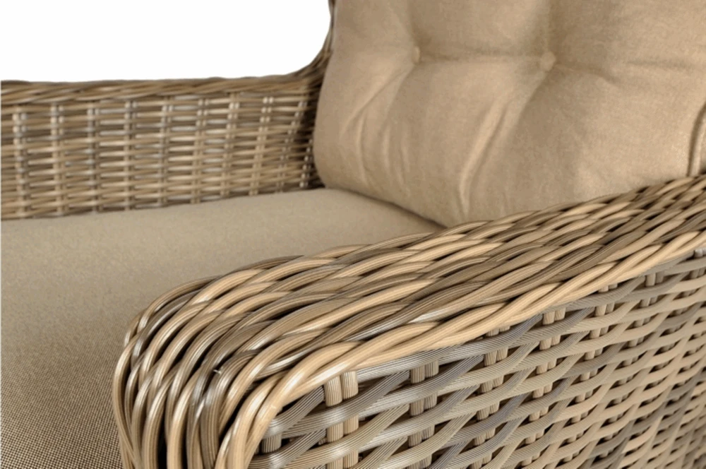 Lauko baldų komplektas TRIVENTO 3, Brown