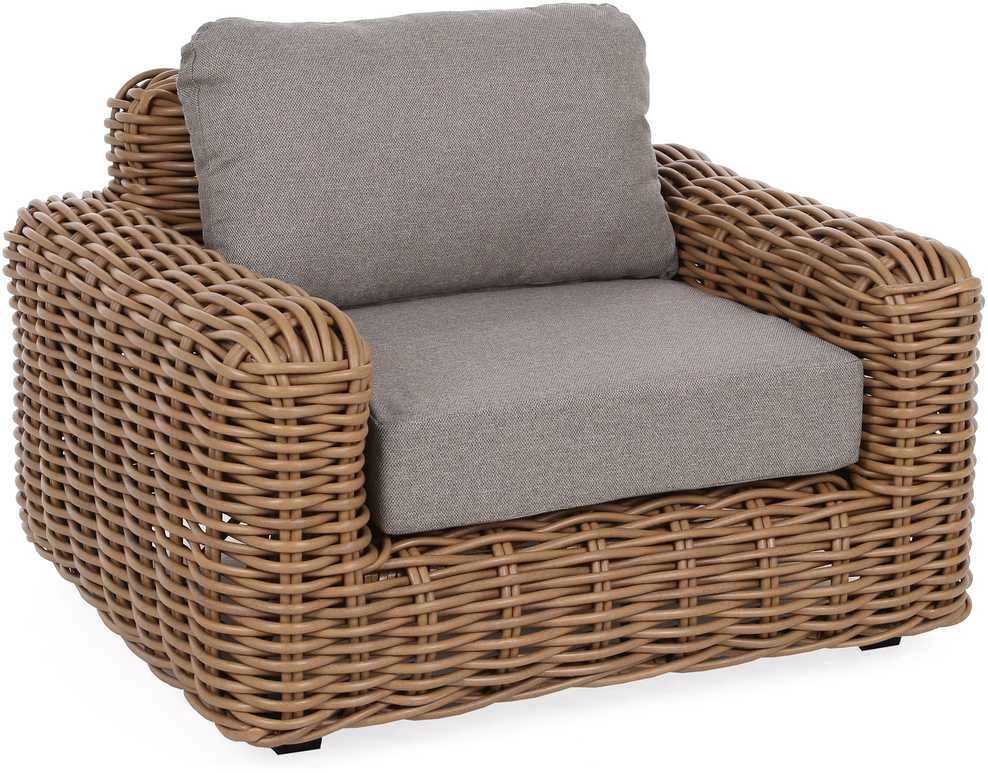 Lauko baldų komplektas Umbria, rusvai gelsvas / Taupe Melange
