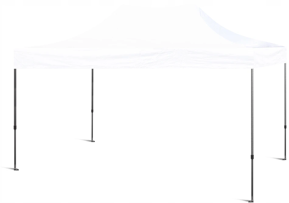 Lauko pavėsinė - prekybinė palapinė, 450 x 300 cm, balta