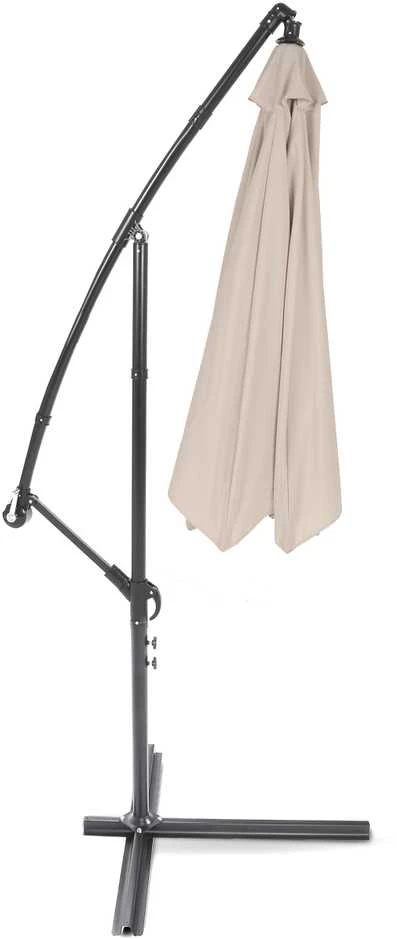 Lauko skėtis Malabo 300 cm, Pilkas / Ecru
