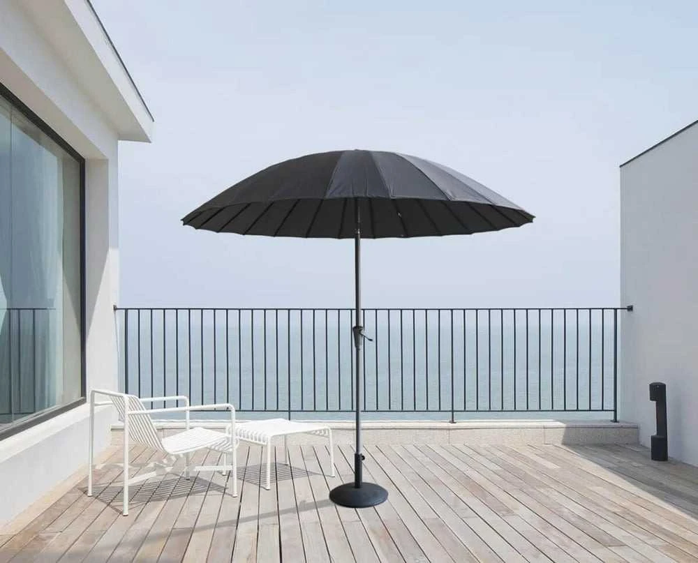 Lauko skėtis PHUKET, 2,8 m, Dark Pilkas