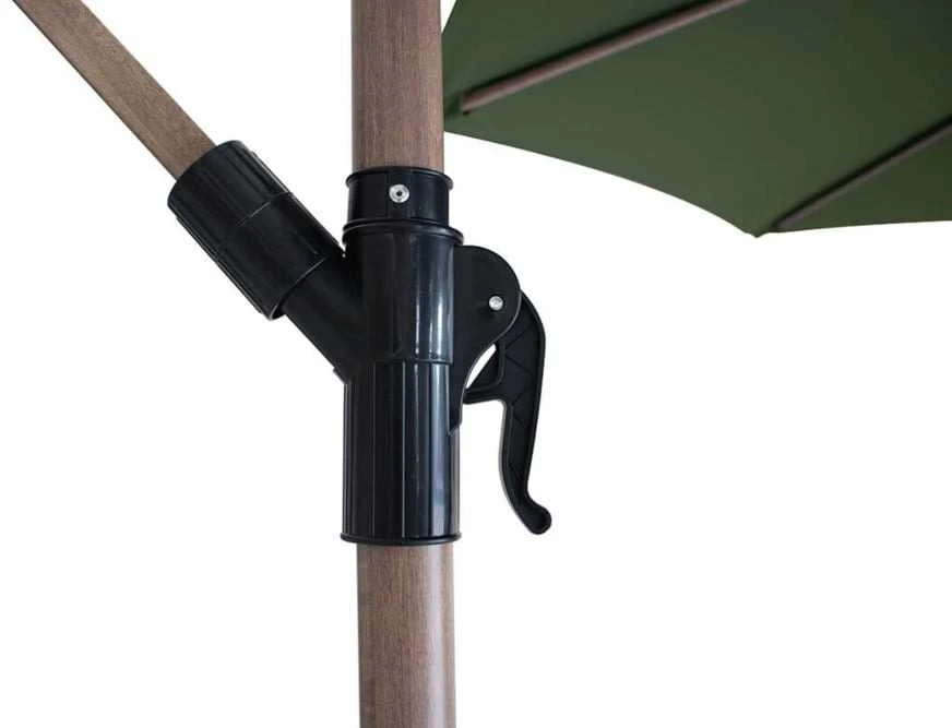Lauko skėtis SANTORINI WOOD, 3 m, Dark Žalias