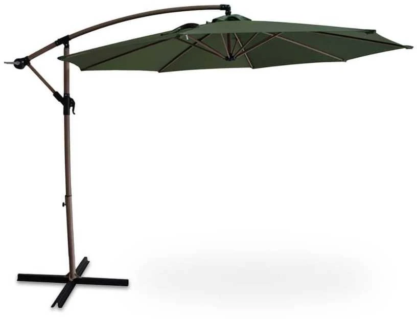 Lauko skėtis SANTORINI WOOD, 3 m, Dark Žalias
