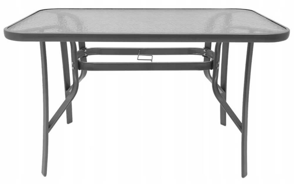 Lauko stalas Majorca Duo, 150x80x70 cm, pilkas