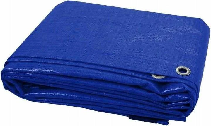 Lauko tentas, 75 g/m2, 4x4 m, mėlynas