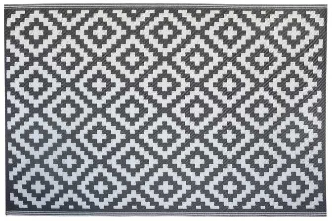 Lauko terasos kilimas Scandi Gray, 120x180 cm