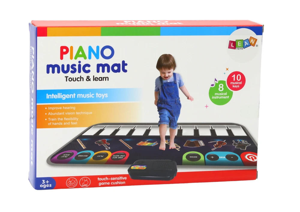 Lavinamasis muzikinis kilimėlis Pianinas