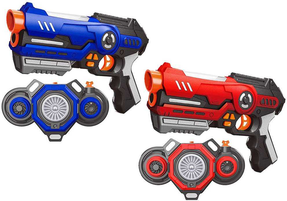 Lazerinių šautuvų rinkinys lazerinis Tag žaidimui, 2 vnt.