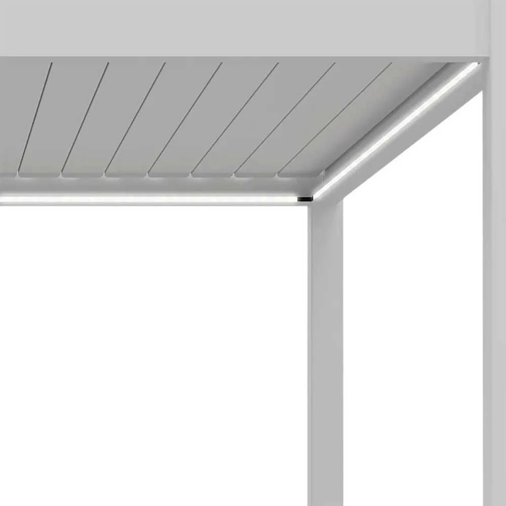 LED apšvietimas pavėsinėms Pergola ELEGANCE/DELUXE/FUSION 3m x 2, Baltas