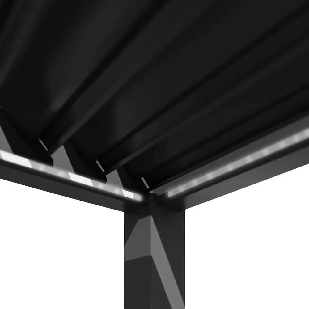 LED apšvietimas pavėsinėms Pergola ELEGANCE/DELUXE/FUSION 3m x 2, Anthracite
