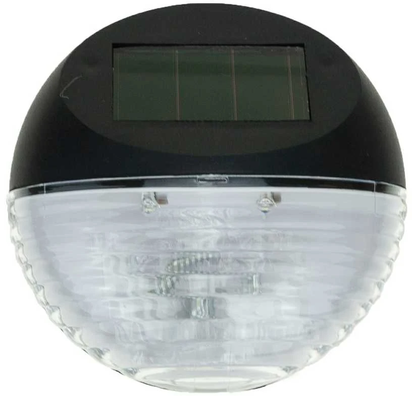 LED šviestuvas su saulės baterija, 2 LED