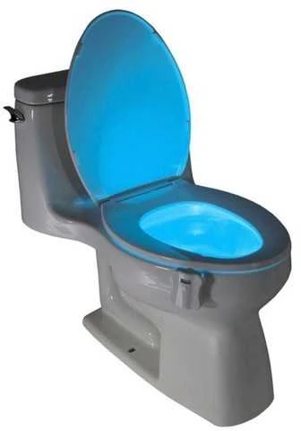 LED tualeto lemputė su judesio jutikliu