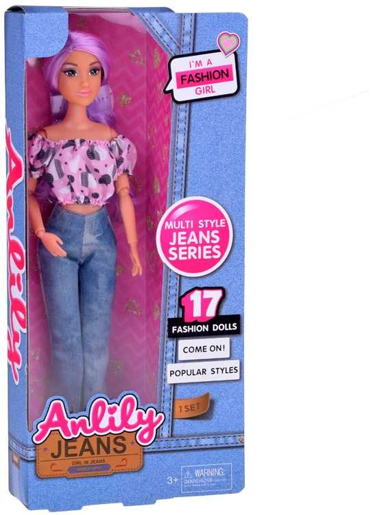 Lėlė Anlily su džinsais