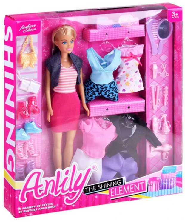 Lėlė Anlily su priedais