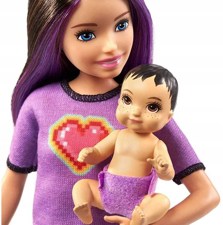 Lėlė auklė Barbie Skipper su priedais