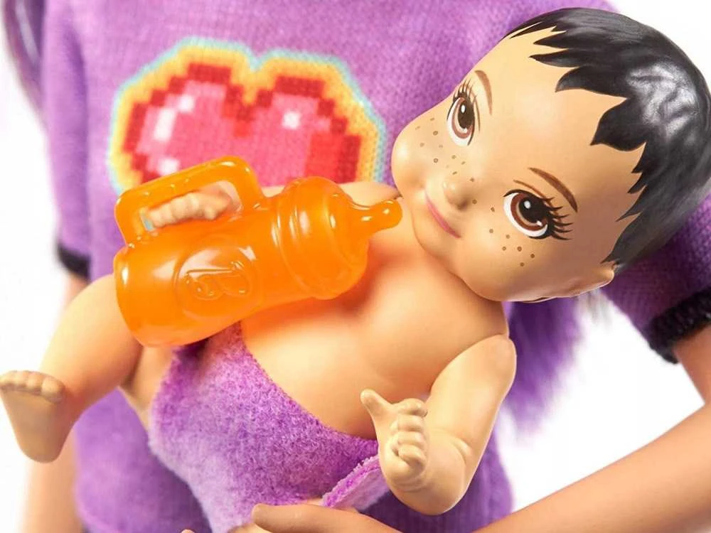 Lėlė auklė Barbie Skipper su priedais