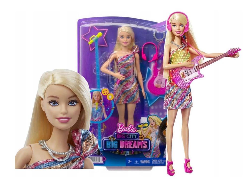 Lėlė Barbie Big City su priedais