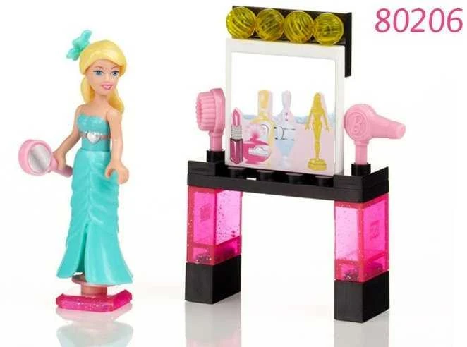 Lėlė Barbie Mega Bloks