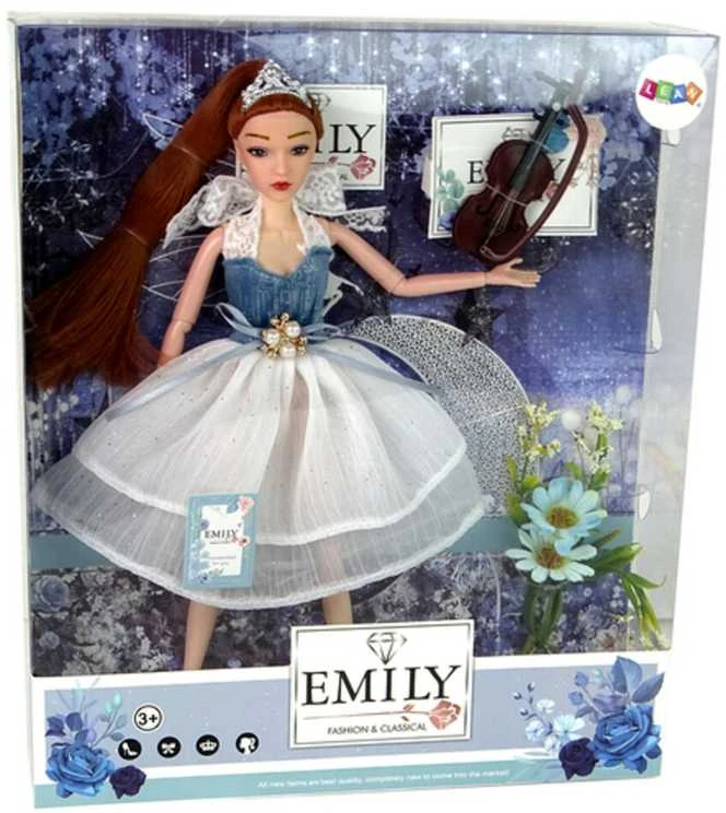 Lėlė Emily su smuiku
