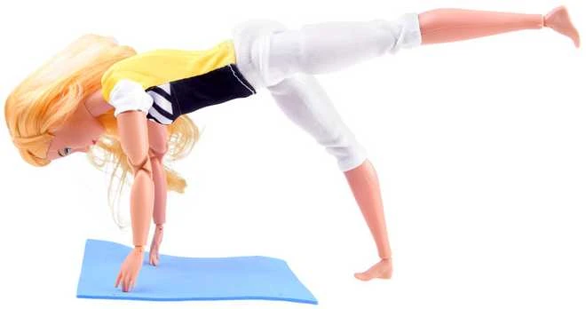 Lėlė gimnastė, 30 cm