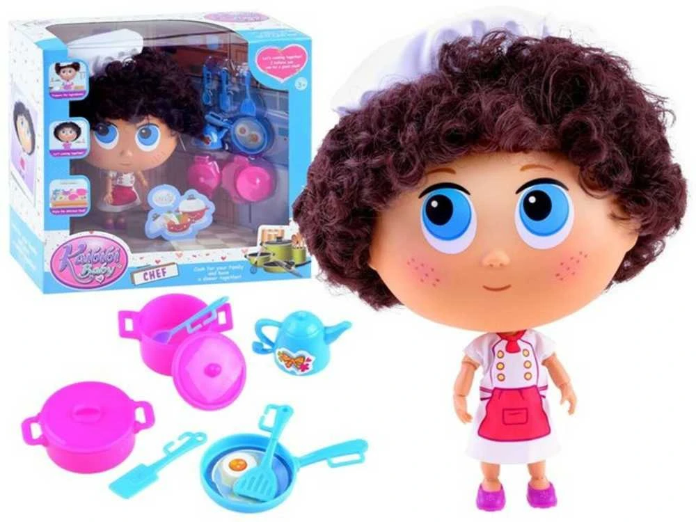 Lėlė Kaibibi Baby, virtuvės šefas