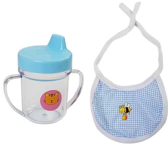 Lėlė kūdikis Baby Kid 45 cm, mėlyna