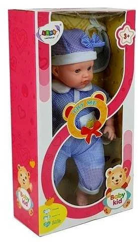 Lėlė kūdikis Baby Kid 45 cm, mėlyna