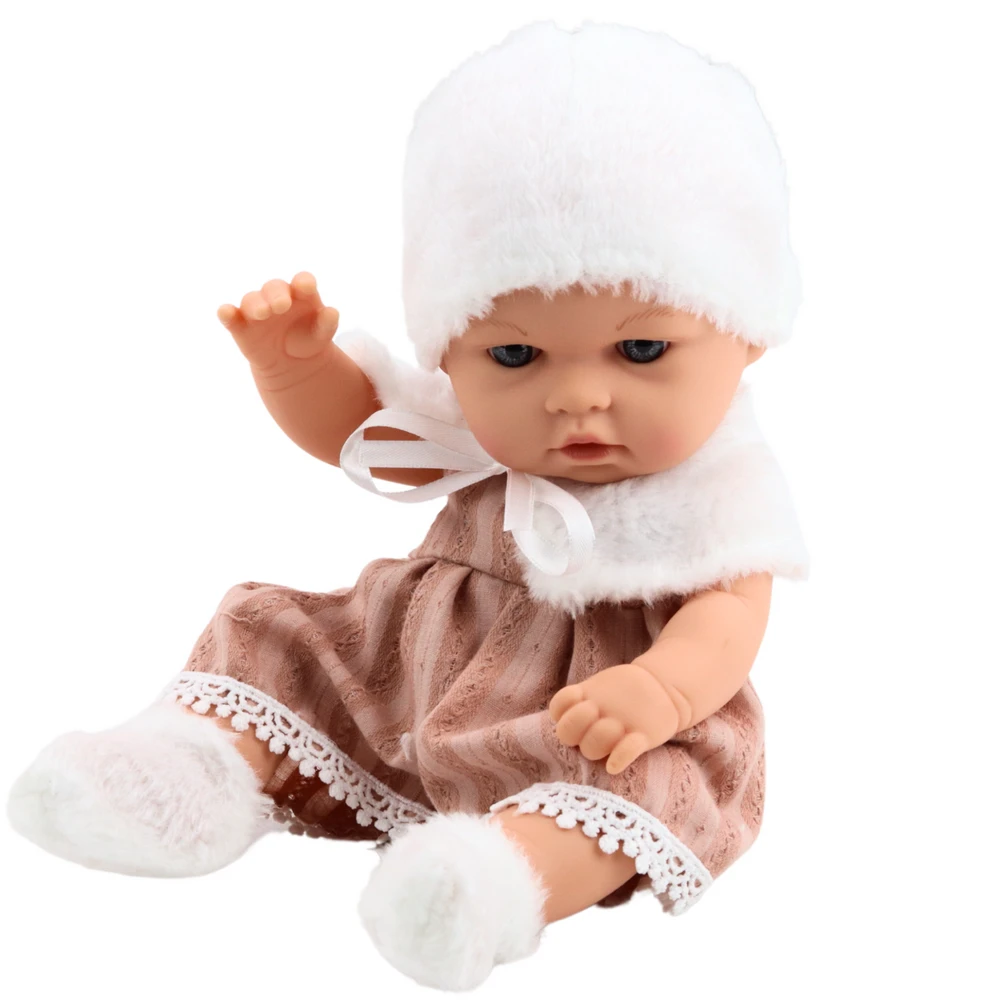 Lėlė kūdikis su žiemine apranga, 29 cm