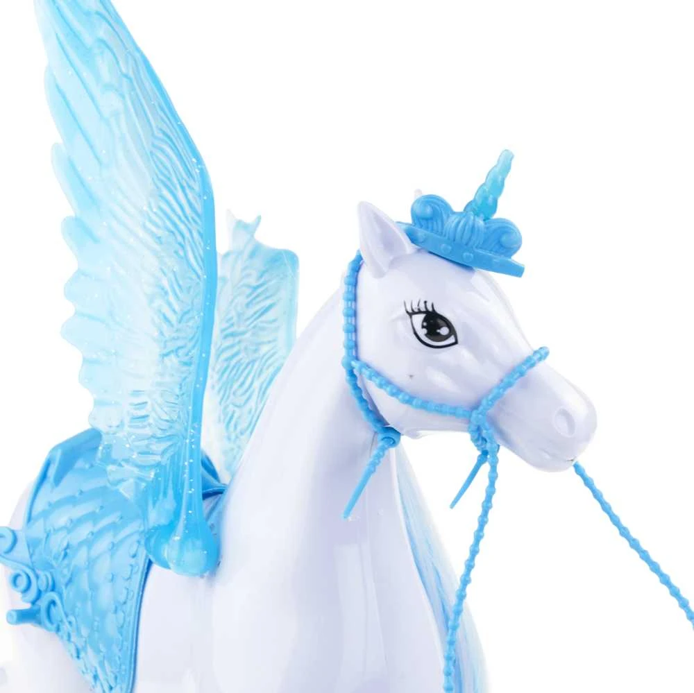 Lėlė su karieta ir pegasu