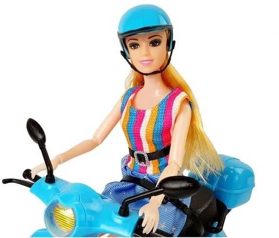 Lėlė su motoroleriu (1 vnt.)